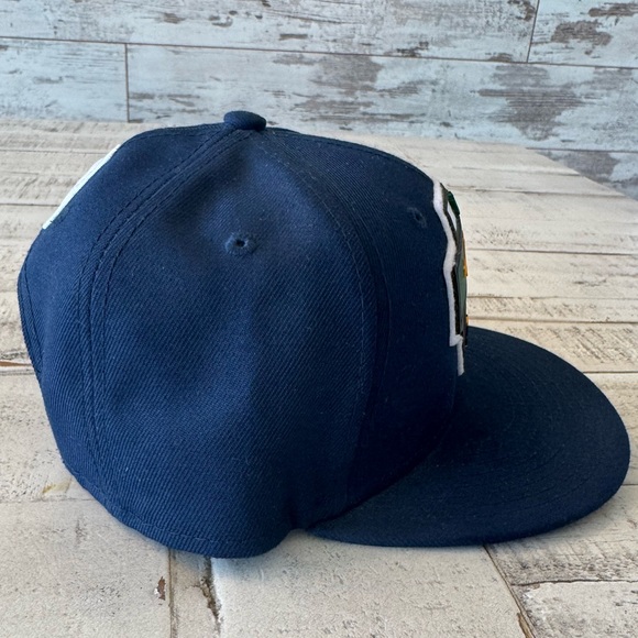 Utah Jazz New Era Navy 2020 Tip Off Logo 9FIFTY SnapBack Hat Youth - Picture 3 of 8